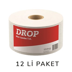 Drop Mini Jumbo Tuvalet Kağıdı 12 Li